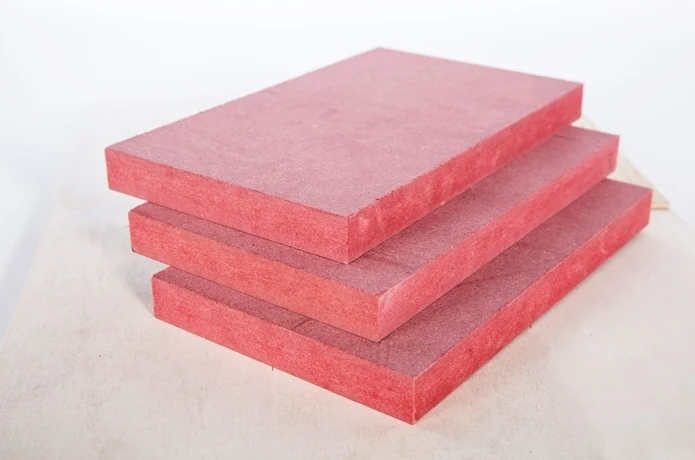 Pink fireproof medium density fiberboard supplied by YYT Wood