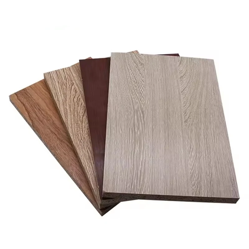 Wood Grain Laminated Particle Board supplied by YYT Wood