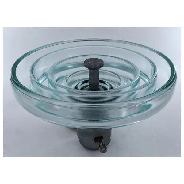 Glass Fog Profile Suspension Insulators U160BP / 155 made by Zhaotong Insulator