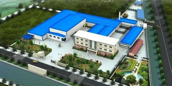 Site plan of the Zhaotong Insulator works at Shangbu Luxi Pingxiang