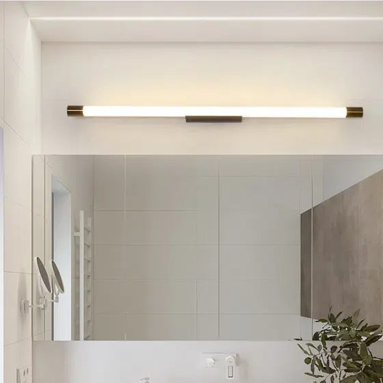 Aluminum LED Linear Wall Light in Aluminum and Acrylic, scale view