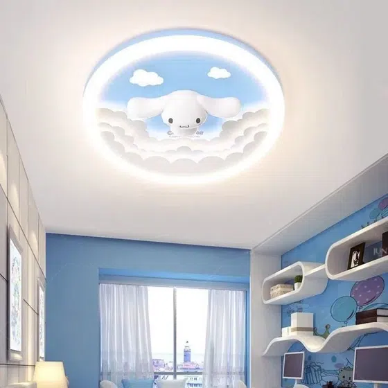 D50CM Sanrio Cute LED Ceiling Light in Iron and Resin and Plastic, detail view
