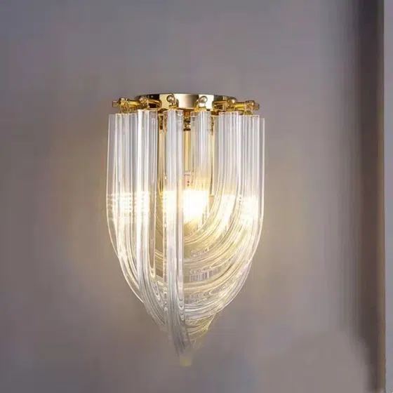 E14 Glass Elbow Copper Pendant Light in Electroplated Copper Color/Iron Plating and Bent Glass, installed view