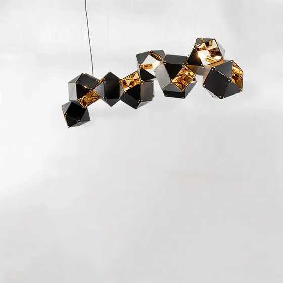 E14 Iron Stainless Steel LED Pendant Light in Stainless Steel and Iron Plating, scale view