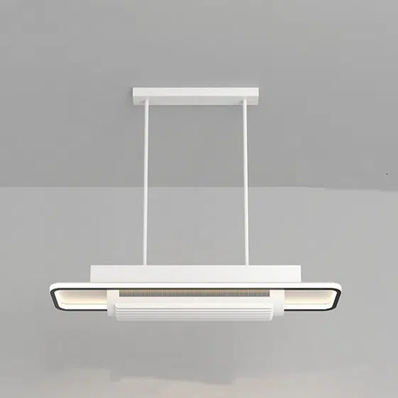 Energy Saving LED Ceiling Fan Lamp in Metal and PC and Acrylic, scale view