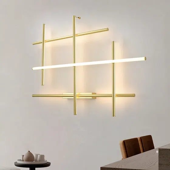 H12CM Aluminum Line Pendant Lamp in Aluminum, installed view