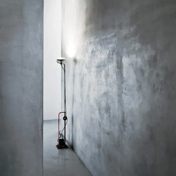 H155-195CM Art Iron Floor Lamp in Hardware and Iron, installed view