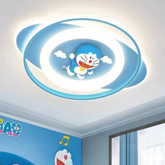 H19CM Sanrio LED Ceiling Lamp in Iron and Resin and Plastic and Acrylic, installed view