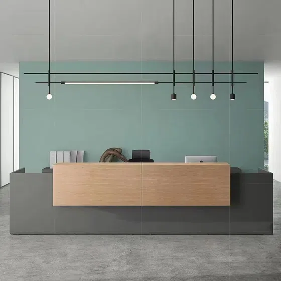 Iron Aluminum Long Pendant Light in Iron and Aluminum, detail view
