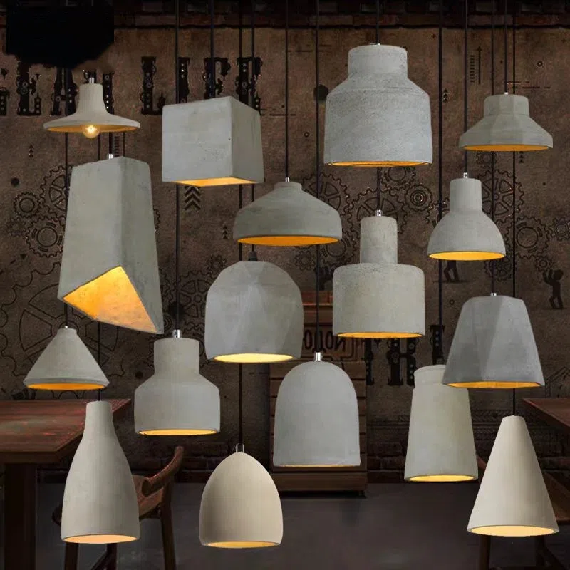 Cement Pendant Lights product range