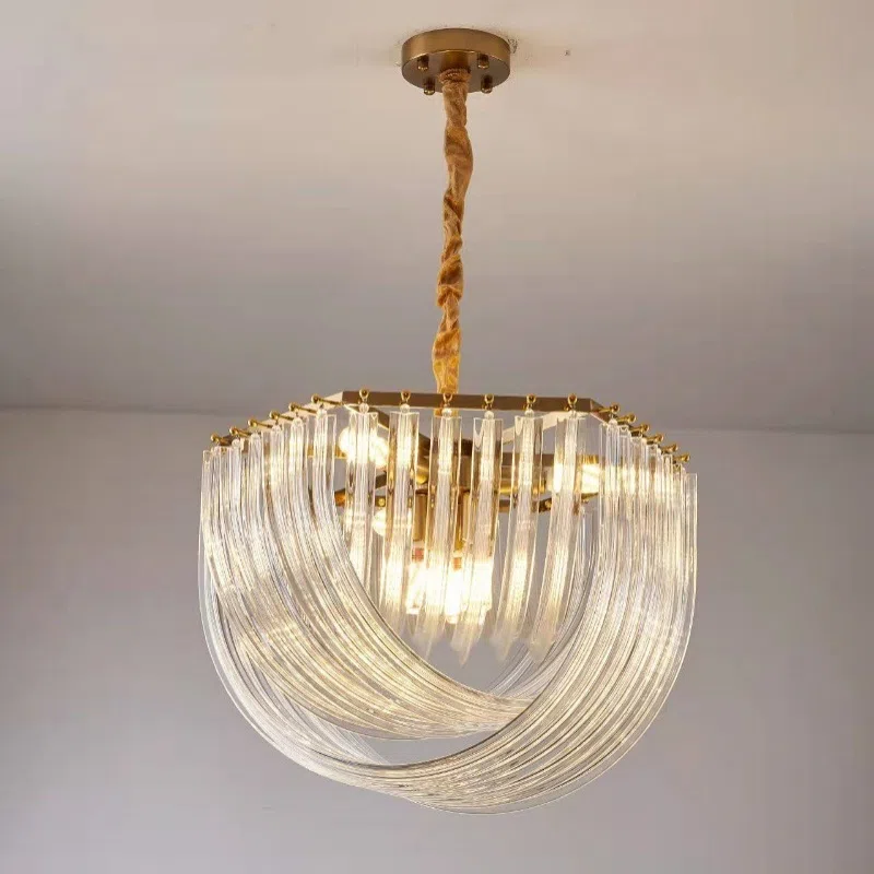 E14 Glass Elbow Copper Pendant Light in Electroplated Copper Color/Iron Plating and Bent Glass, product photograph