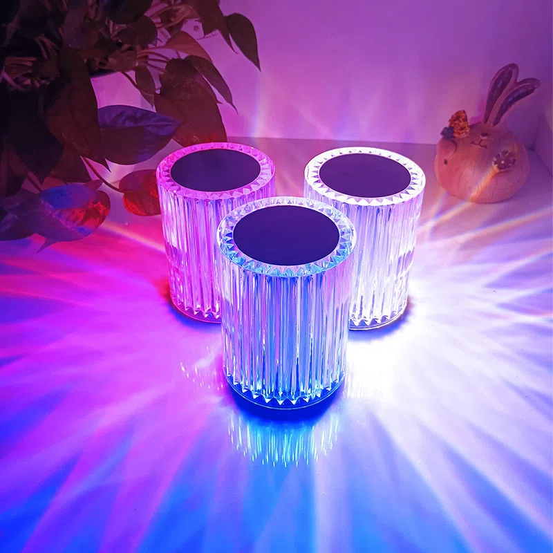 Transparent LED Linear Table Light in PS, product photograph