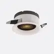 COB Recessed Honeycomb Aluminum LED Spotlight in Aluminum and Plastic, product photograph