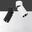Foldable Adjustable 7W 10W LED Spotlight in Aluminum, product photograph
