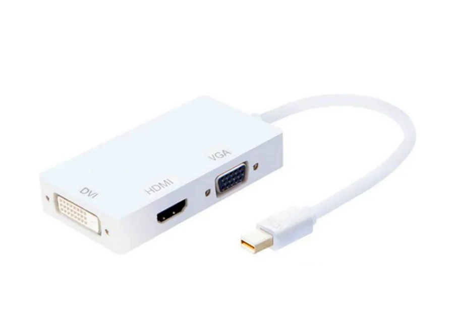 Mini DP to HDMI DVI VGA Convert Cable