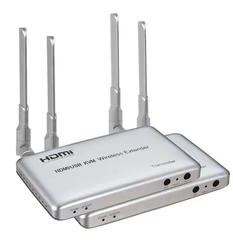 Wireless Wall-Mountable 1080P HDMI Extender Video Kit 165 Feet
