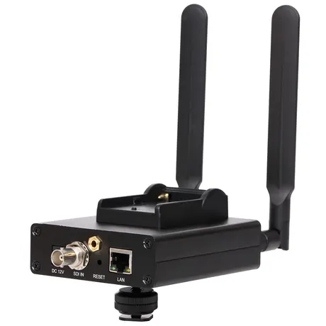HEVC H.265 H.264 HD 3G SDI To IP Encoder SDI RTSP RTMP Streaming Encoder SDI Transmitter Support Battery For Live