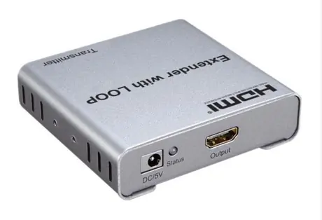 4K HDMI Extender 100m with local loop out view 2