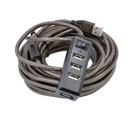 USB 2.0 Hub with Cable 5~20M