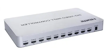 3x3 HDMI Video wall controller view 2