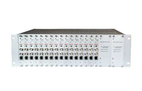 3U Rack 16 Channels HD 3G SDI To IP Video Encoder H.265 H.264 16Ch HD-SDI 3G-SDI Live Streaming Broadcast Encoder