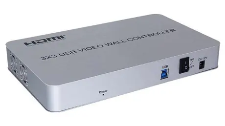 3X3 USB Video wall controller view 2