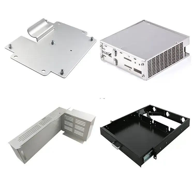 Formed metal parts after CNC bending