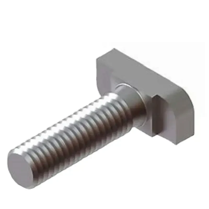 Machined bolt threads and head detail