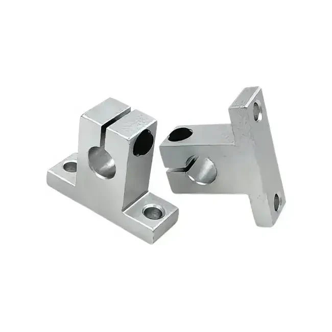 CNC drilled parts after inspection