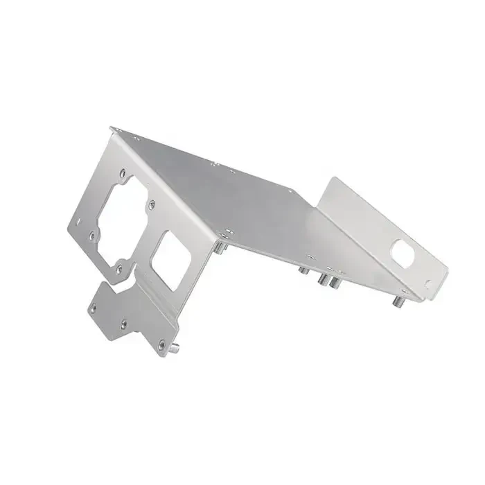 Sheet metal fabrication workshop with formed parts