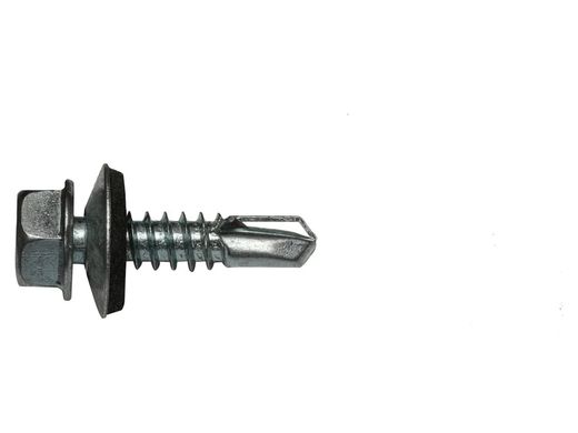 Hex washer with EPDM