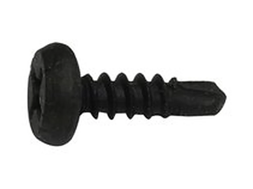 Low profile pan head self-drilling screws for steel stud and track framing