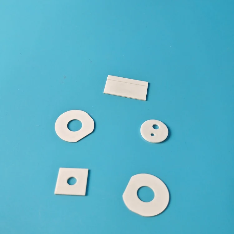 Square alumina ceramic substrate plates in several thicknesses