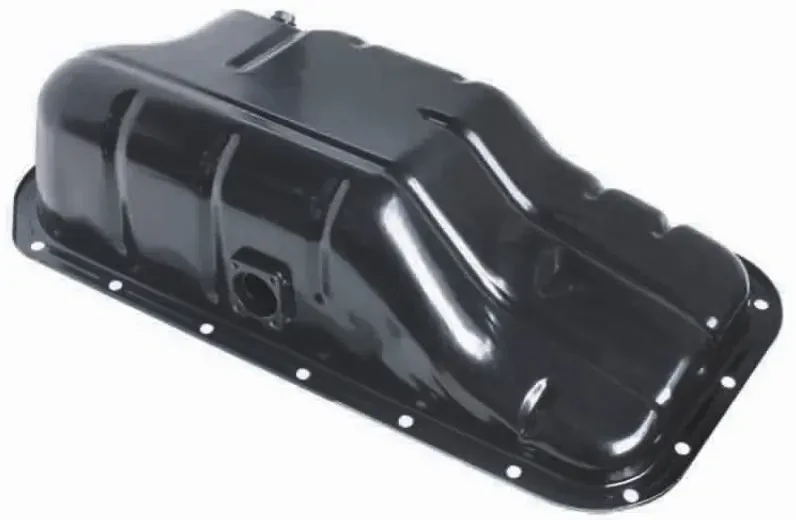 Replacement steel oil pan manufactured by RUIFAN