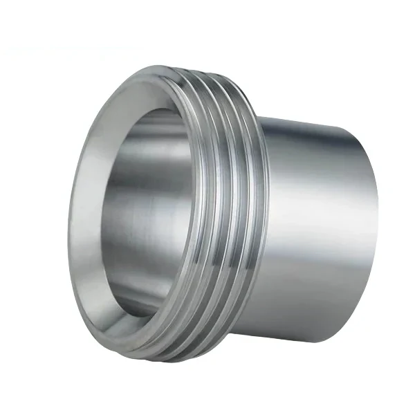 stainless steel food processing DIN11864 union male