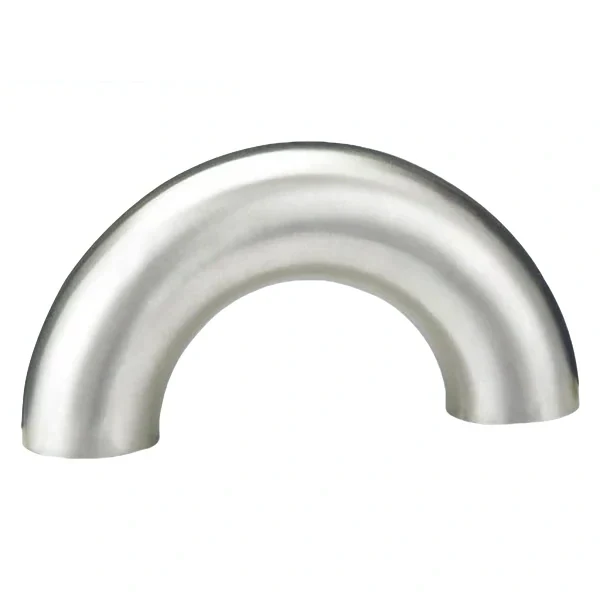 Stainless steel food processing 180-degree U-type welded bend elbow for hygienic pipelines
