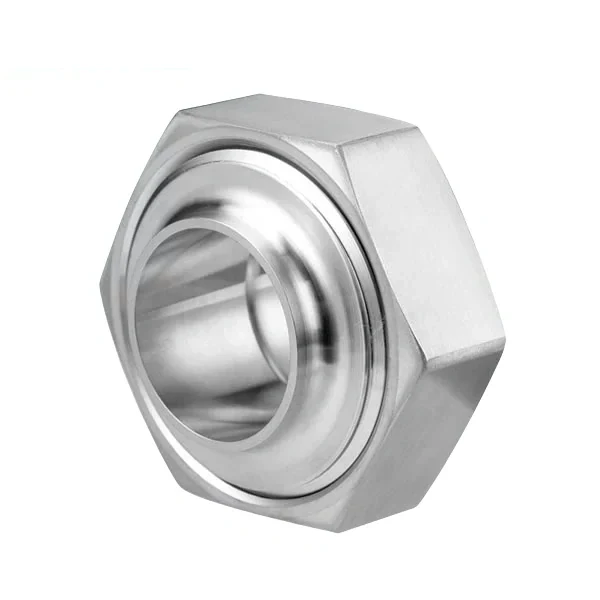 Stainless steel sanitary grade RJT complete union fitting