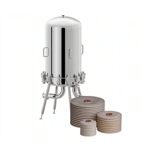 16 Inch Stainless Steel Stack Lenticular Filter Housing