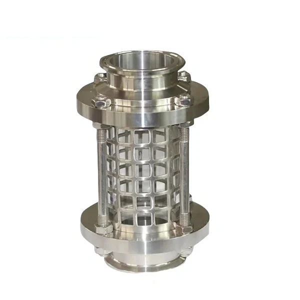Sanitary stainless steel tubular sight view glass for observing fluid flow in hygienic