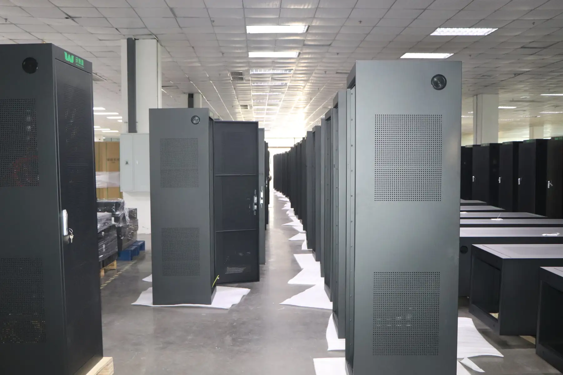 48V lithium battery racks prepared for communication base station projects