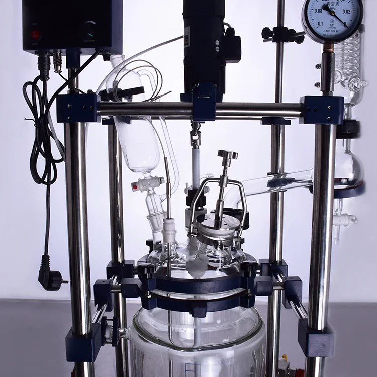 10-100L Dual Jacketed Glass Reactors (5)