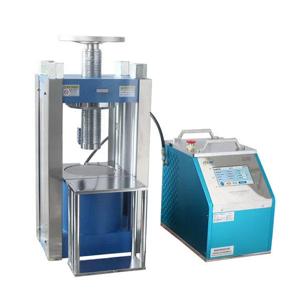 100 Ton Split-Type Automatic Hydraulic Pellet Press with Safety Shield
