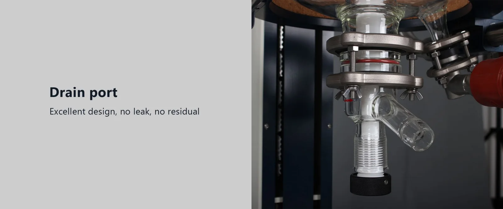 10L Double-wall Glass Reactor(ZYLAB) (4)