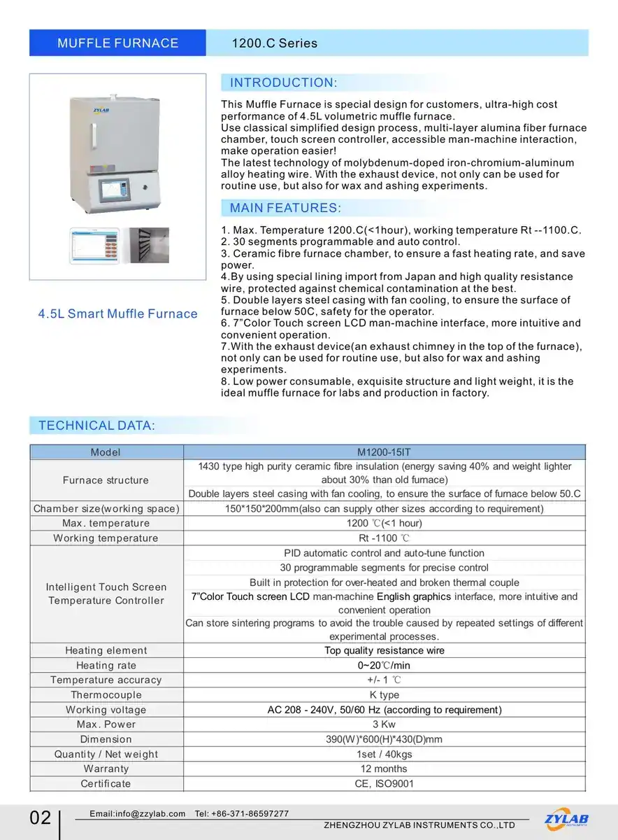1200.C Muffle Furnace (5)