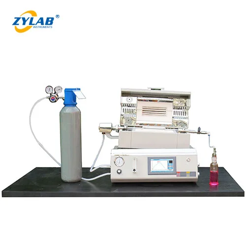 1200°C Vacuum Atmosphere Rocking Tube Furnace