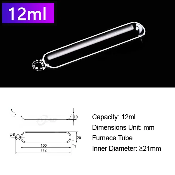 12ml High Purity Quartz Boat