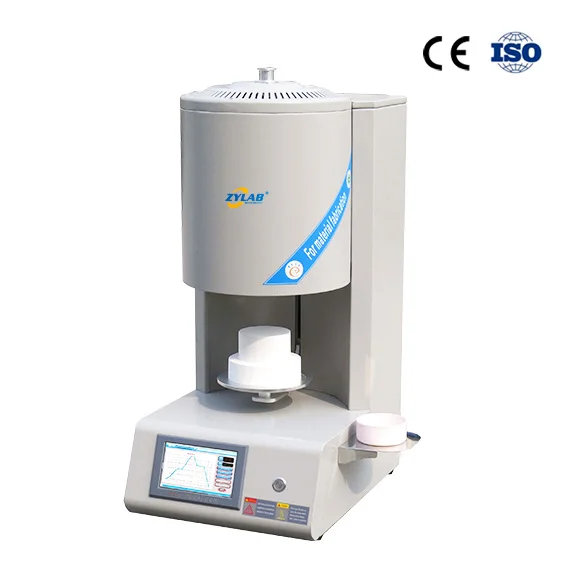 1500°C Lab Furnace features a safe door opening and automatic bottom loading design