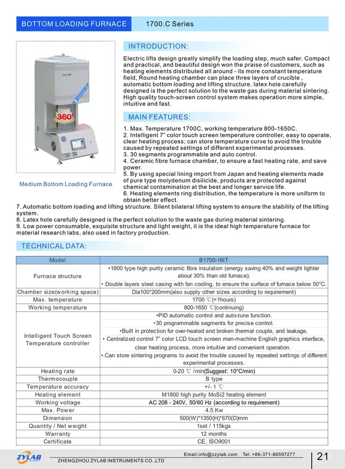 1700.C 4L Bottom Loading Furnace (4)