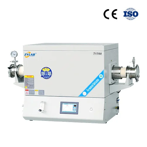 1700°C Two Zone Tube Furnace for Precision Thermal Processing