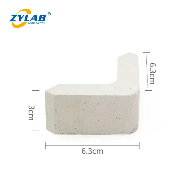 3cm L-Shaped Mullite Support Pillar